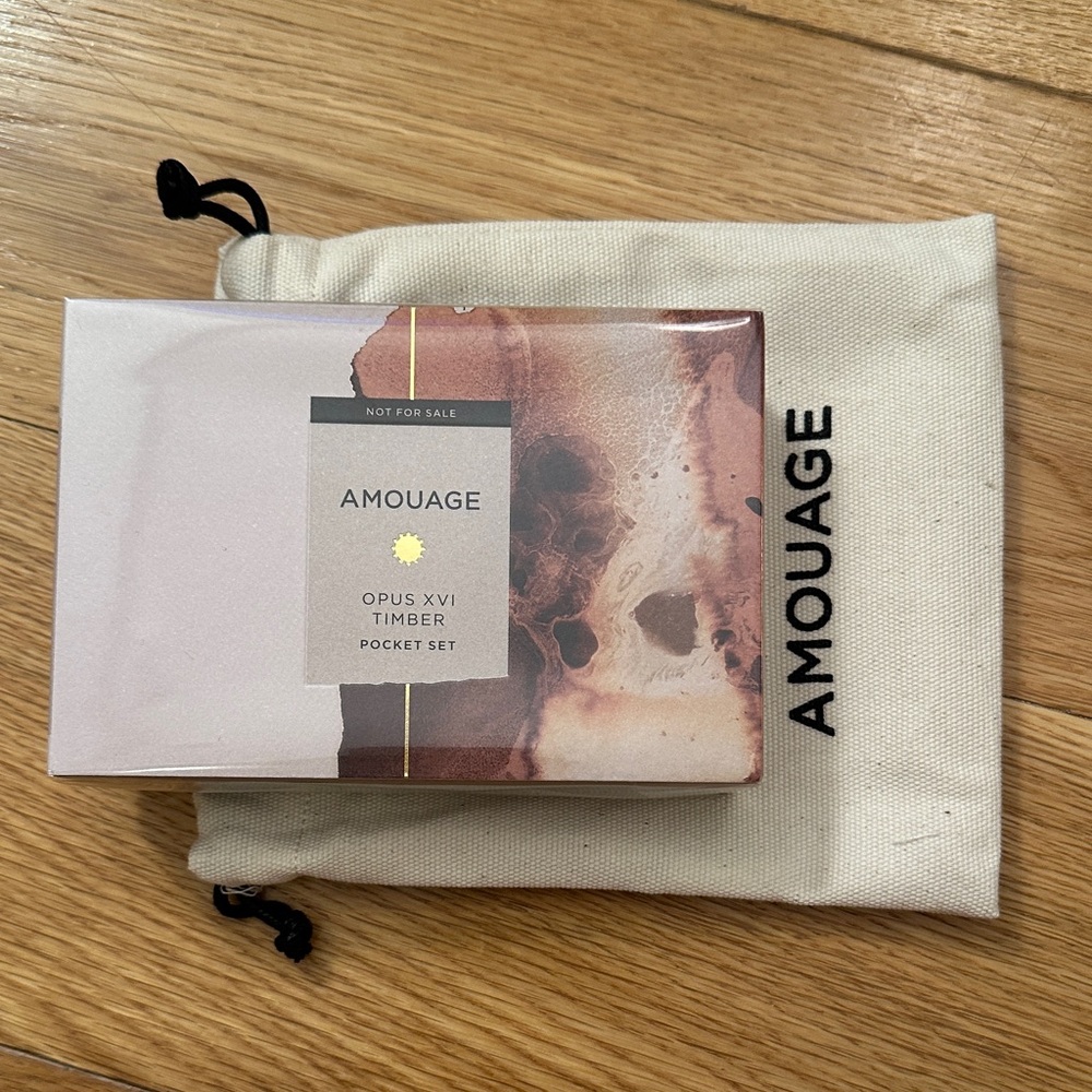 NEW Amouage Opus XVI Timber Pocket Set